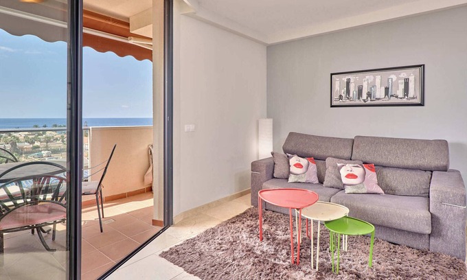 Palm-Mar Apartment | PALM MAR 4H 1 BEDROOM WITH INCREDIBLE SEA VIEW AT PALM M
