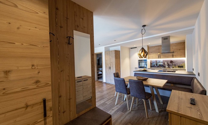 Santa Cristina Val Gardena Apartment | Panoramic holiday farm with spa Perteut 149B