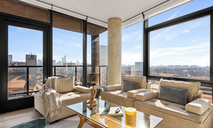 West Loop Apartment | Panoramic City Views + Prime West Loop Location