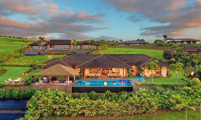 Poipu House | Panoramic Ocean Views From Private Gated Estate