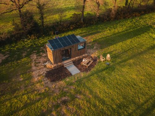Lalleu Ski Chalet | Parcel Tiny House Carré d'Ach, campagne près de Rennes