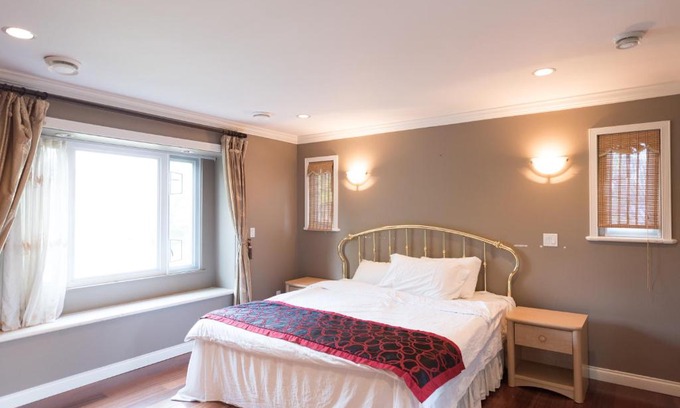 Marpole House | Park House - Master Bedroom with ensuite