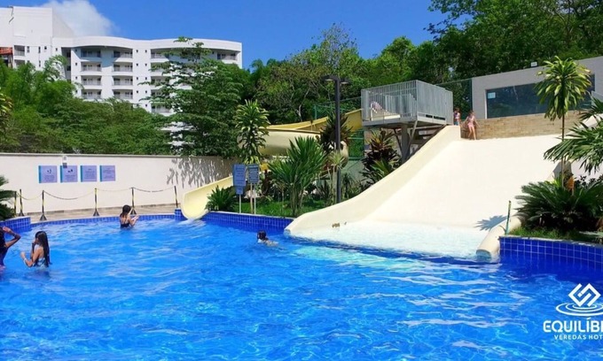 Pousada do Rio Quente Apartment | Park Veredas Flat - Equilíbrio Reservas, 10 min from Hot Park,