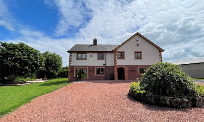 Gretna House | Pass the Keys | Spectacular 7BR House Hot Tub and Gardens in Gretna