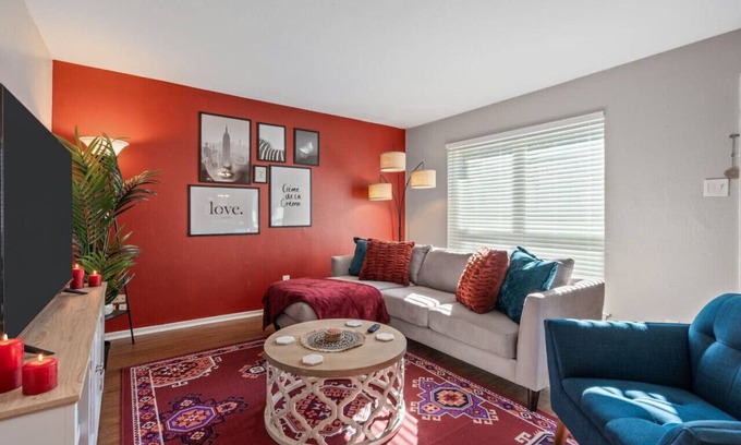 Fort Worth Apartment | Passionate 2BD: Where Your HEART Feels at HOME!