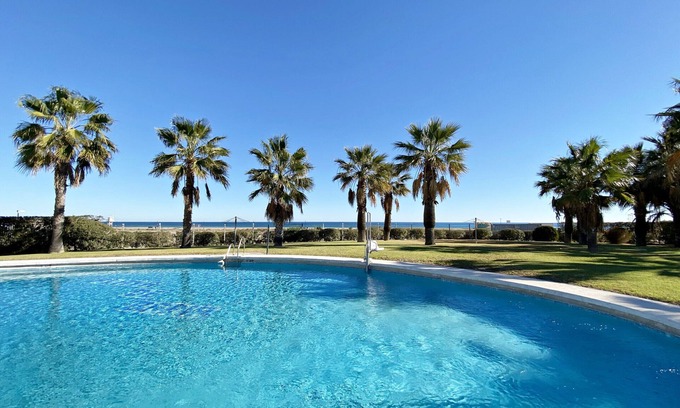 Vera Beach Ski Chalet | PB 01 - Beachfront holiday home in Vera Playa