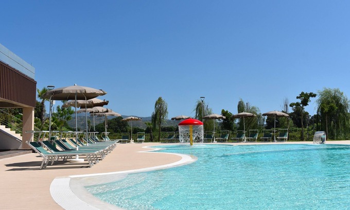 Casal Velino Apartment | Peace in Hyéle: Apartment with Breathtaking Garden and Enchanting Pool!