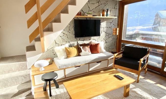Val Claret Apartment | Peaceful and renovated duplex in Val Claret and close to the lake.