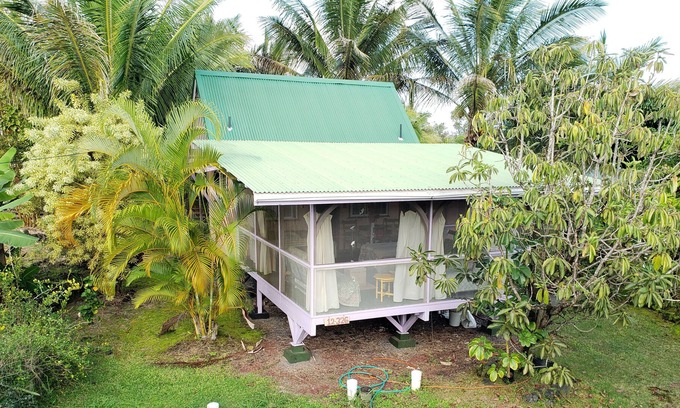 Kehena Cottage | Peaceful Cabin on the Puna Coast