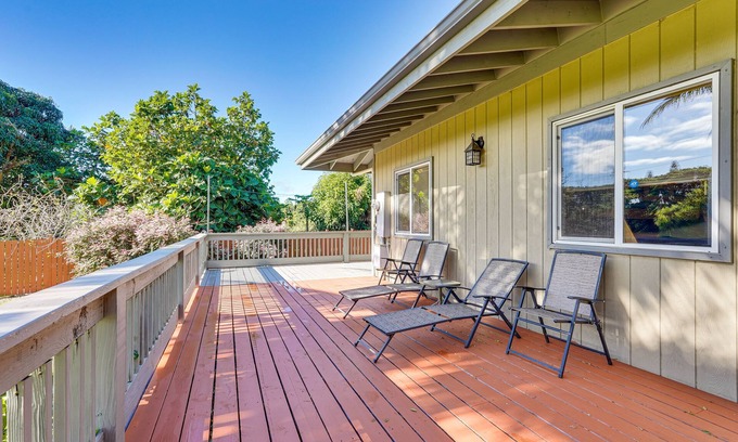 Waiohinu House | Peaceful Naalehu Paradise: 5 Mi to Beach!