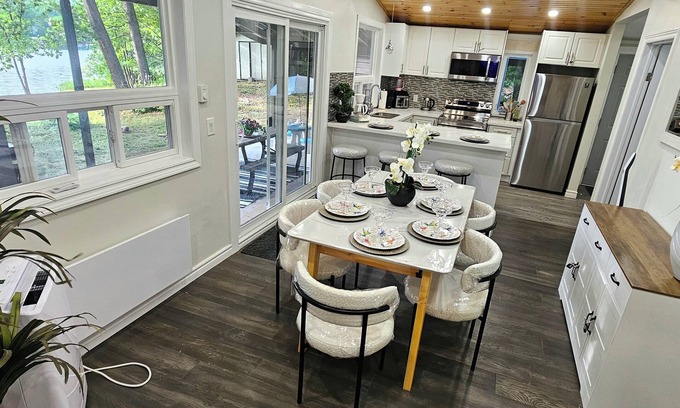 Washago House | Peaceful Riverfront Retreat in Ramara