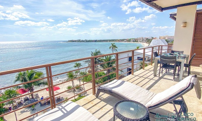 Akumal Condo | Penthouse perfect views, with AC, WiFi, and swimming pool!