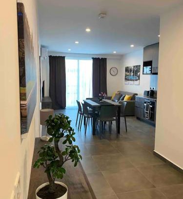 Mellieħa Heights Apartment | Penthouse With Distant Seaview and Shared Pool