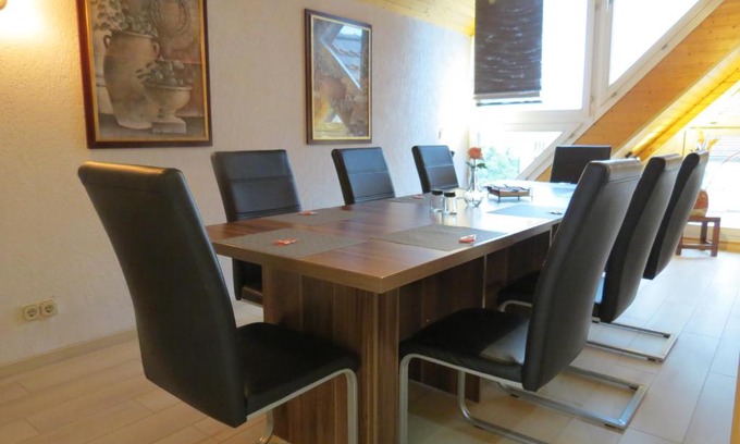 Senftenberg Apartment | Penthouse Wolkenstein großzügige Maisonette auf 155 qm mit Whirlpool, Klima & Kamin