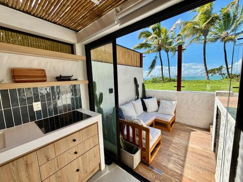 Jardim Oceania Apartment | Pequena Grécia, frente mar, pé na areia com piscina