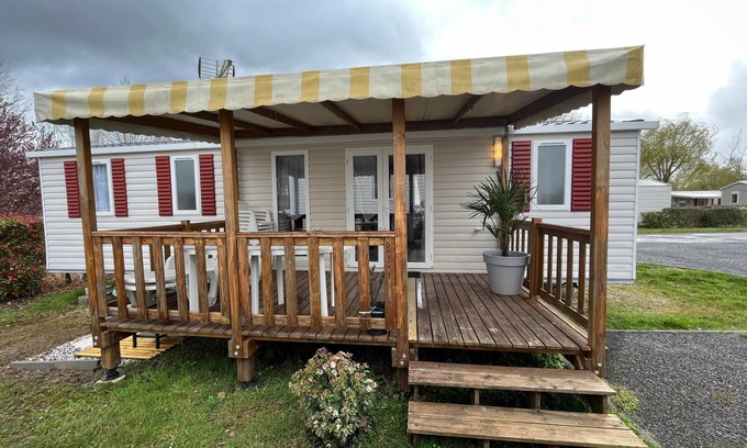 Coulanges House | Perfect mobile home 3 bedrooms 2 bathrooms at Domaine de Dugny