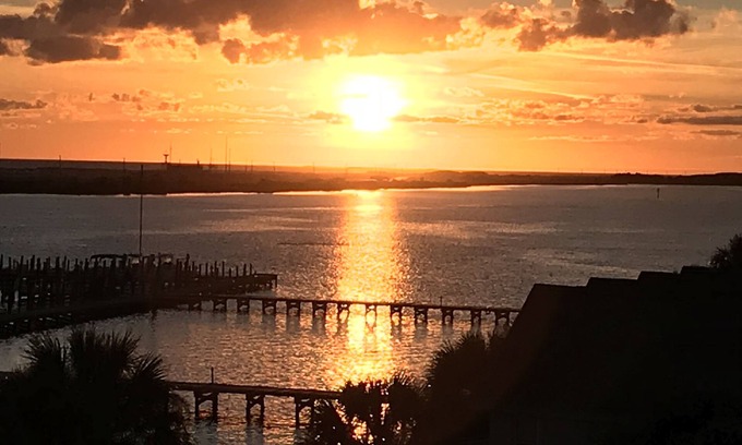 Fort Walton Beach Apartment | PERFECT VIEW! Waterfront, Marina and 2 Pools!