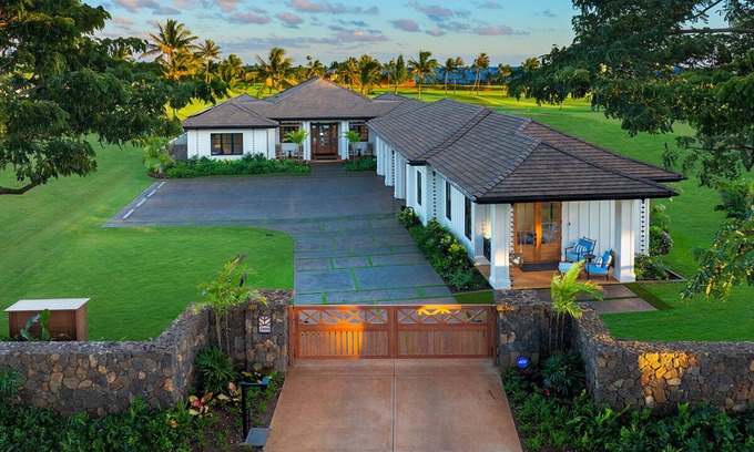 Poipu House | Perfection in Poipu: Brand new luxury home, ocean views, pool+spa
