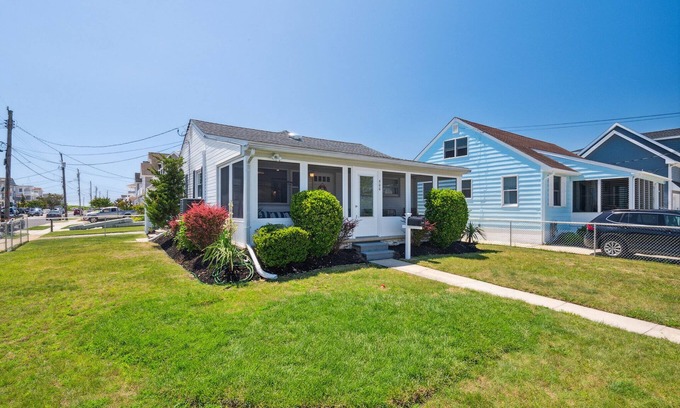 Brigantine Cottage | Pet-Friendly Cottage 1 Block to Beach Bay AccessnDM SPECIAL SPRING PRICES