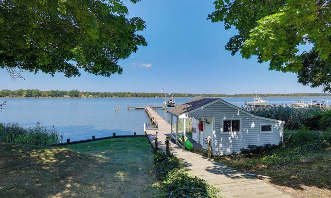 Chestertown House | Pet-Friendly Home on Chester River w/Dock!