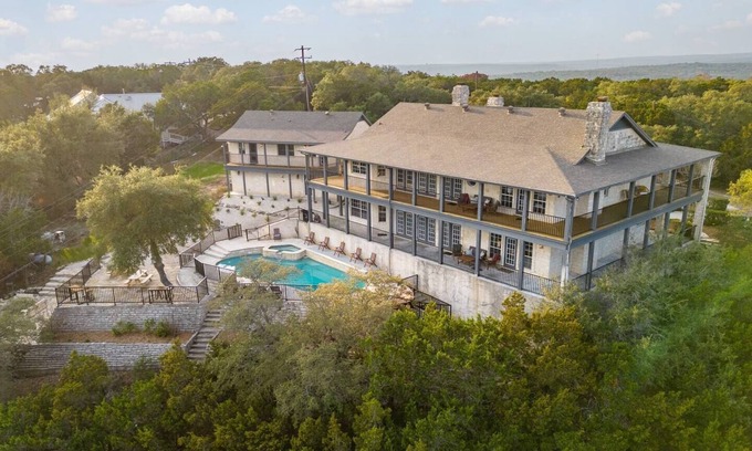Wimberley House | Pet-Friendly! Pool/Spa, Views, Arcade, EV Charger