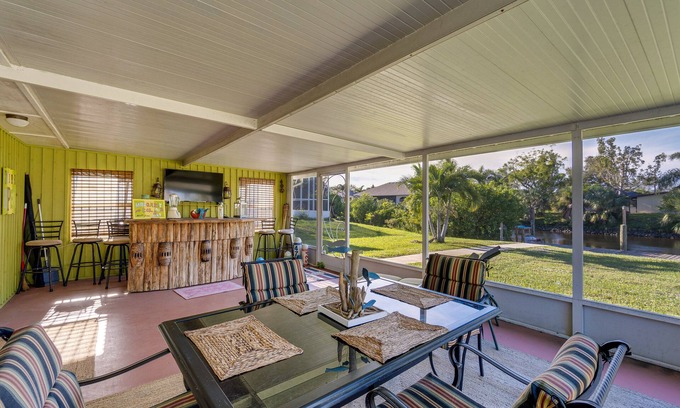 Harbour Heights House | Pet-Friendly Punta Gorda Home w/Dock on Canal!