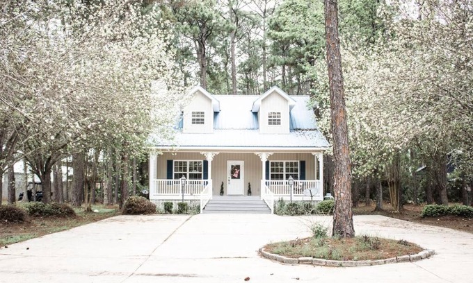 Dauphin Island House | Pet Friendly Tranquil Cottage with Fire-Pit and Seasonal Hot Tub Sept-March Minutes to BEACHES