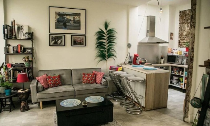 La Villette Apartment | Petit Loft Arty/Paris 19ème