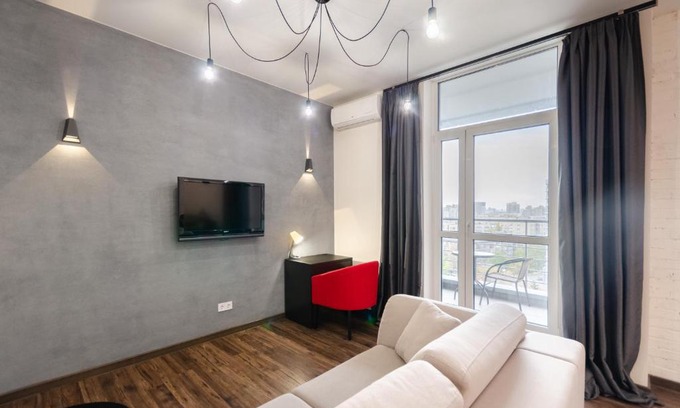 Pechers'kyi District Apartment | Petrovdom Apartaments 8-188 in RC Central Park, 7 John McCain Street