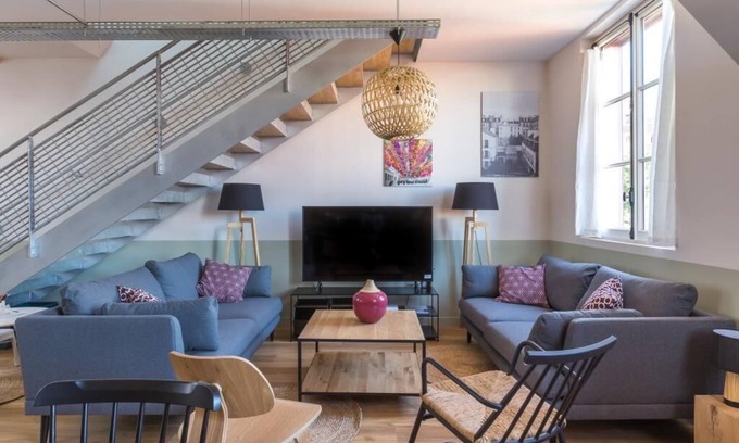 Quartier de la Roquette Apartment | PHILIPPE AUGUSTE LOFT 4 - Loft for 12 - 5 rooms - BASTILLE - PÈRE LACHAISE