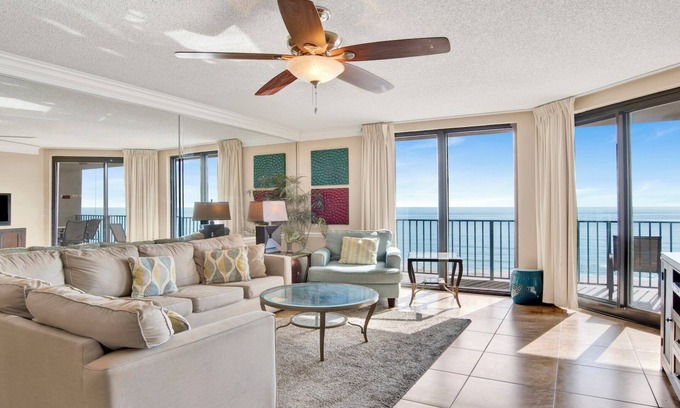 Orange Beach East Condo | Phoenix X 3BR, Beachfront!
