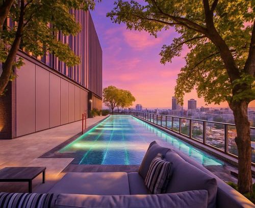 Asoke Apartment | Phrom Phong 1BR Luxe Stay with Pool Gym Park City Center