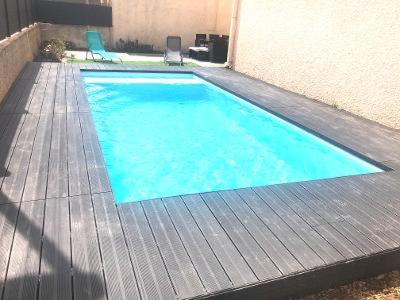 Valras-Plage House | Piscine chauffée Clim WIFI 13 personnes Centre Valras-Plage