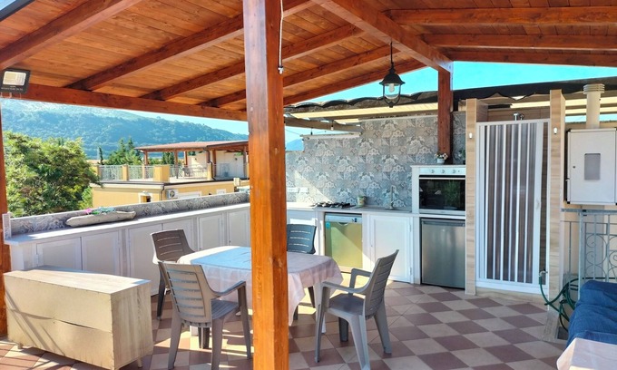 Pizzo Apartment | Pizzo beach club14f with private beach, pool and 2 bedrooms