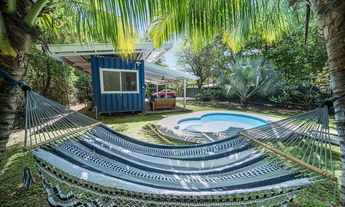 Potrero House | Playa Potrero - Cute, modern Containerhome w/pool for 2 people