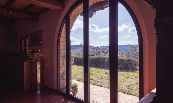 Rigomagno Cottage | Podere Ripa - Cottage in olive garden