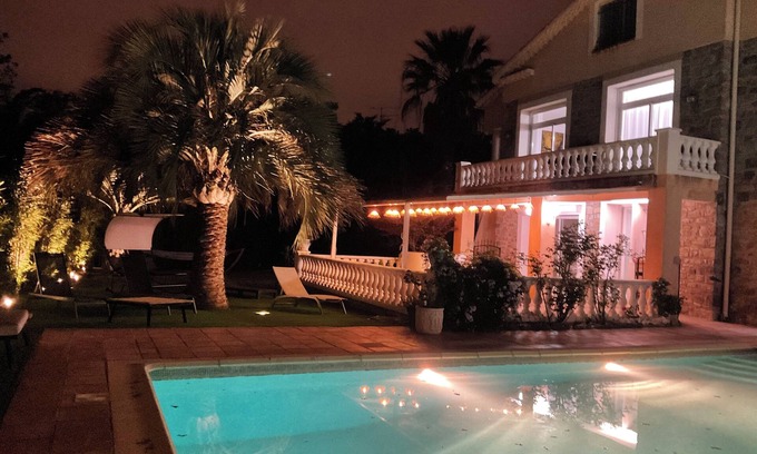 Saint-Raphael House | Pool + 10 min walk to the beach