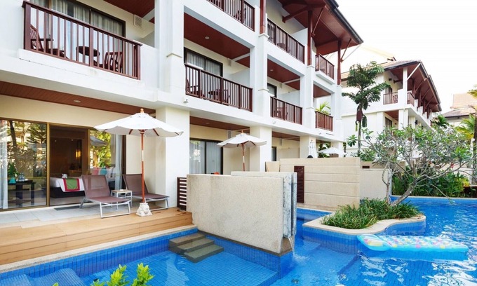 Khao Lak Resort | Pool Access -53 m²/570 ft² | Door Step Pool |Private terrace- PAS#15