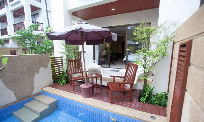 Khao Lak Resort | Pool Access -53 m²/570 ft² | Door Step Pool |Private terrace- PAS#8