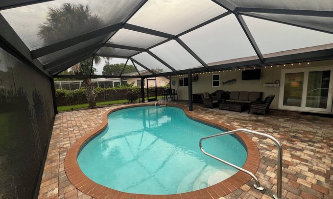 Cypress Lakes Estates House | Pool Paradise Central - Cozy 3 BR, 2 Bathroom home with heated pool & lanai