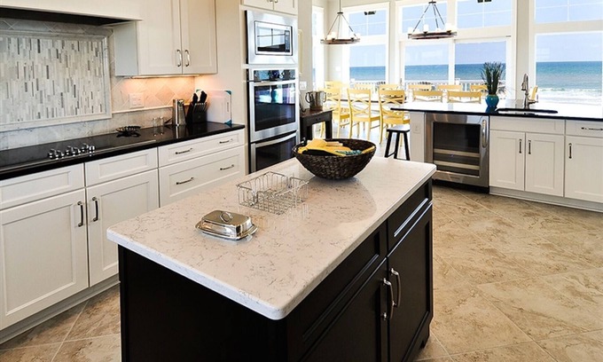 Whalehead Beach House | Pop Of Heaven J10907 - Oceanfront Private Pool w Direct Beach Access - Theater!