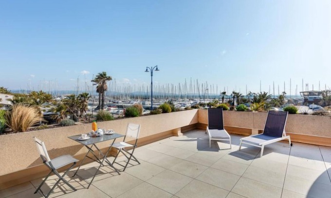 Toulon - Hyeres Apartment | Port de La Gavine by Interhome