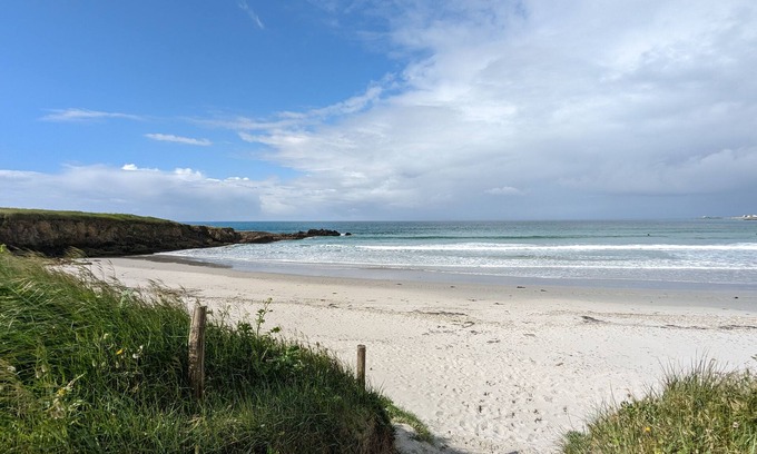 Port-Manech House | Port Manech beach 3 mn walk from the house with 2000m2 land