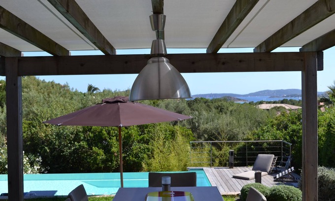 Cirendinu Villa | Porto-Vecchio, Contemporary villa, Sea view, Swimming pool, Cabanon Bleu beach