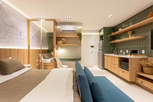 Sao Paulo Apartment | Próx. Metrô, Consulado e Shopping | Vaga Opcional