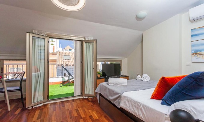 Centro Apartment | Precioso Ático con terraza centro Historico Malaga