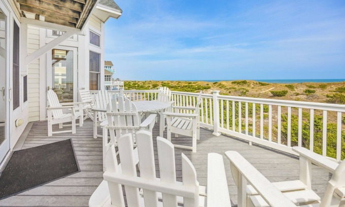 Ocean Isle Estates House | Premier Oceanfront Home w/Pool, Hot Tub, Elevator, EV Charger, Game/Media Rooms
