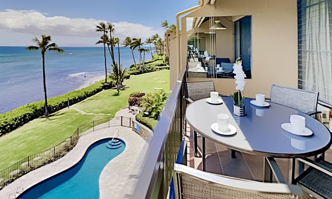 Maalaea Condo | Premium Ocean Views at this 2bd/2ba Loft Unit *BRAND NEW AC THROUGHOUT*