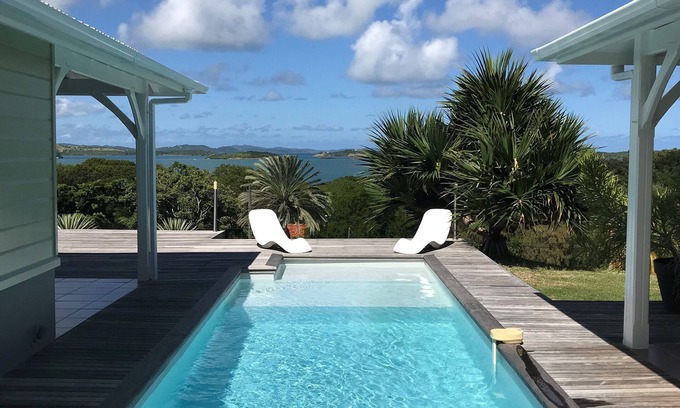 Le Francois Villa | PRESTIGE VILLA IN CAP EST PANORAMIC VIEW OF THE LAGOON & ILETS OF FRANÇOIS