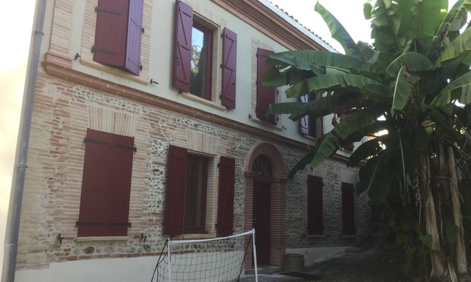 Gratentour House | Pretty Toulousaine full of charm sheltered from prying eyes. Welcome 🤗.